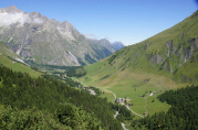 Ferret - city in Valais