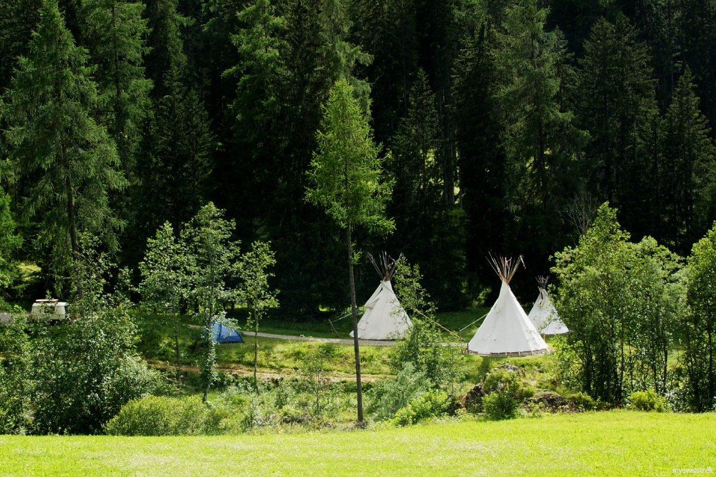 Camping Albula Bergün - Camping bei Savognin