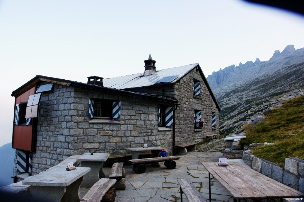 Capanna di Sciora - Berghütte bei Soglio