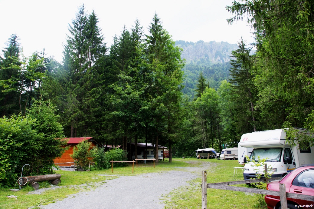 Grand Paradis - Camping bei St. Maurice