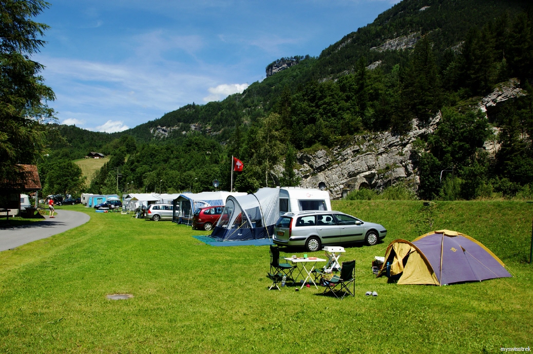 Grimselblick - Camping bei Hasliberg