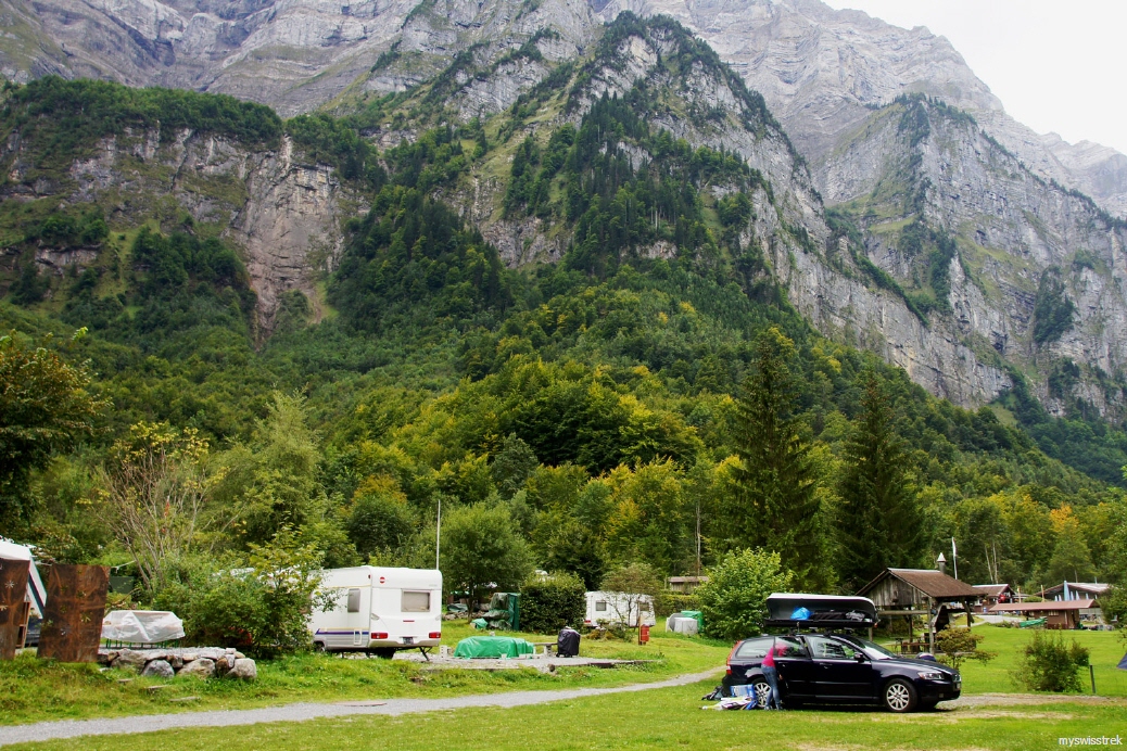 Güntlenau - Camping bei Glarus