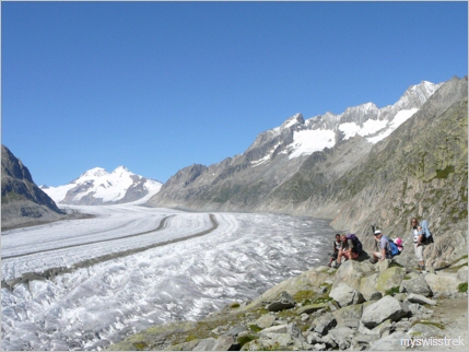 tourism and holidays in the region Goms - Aletschgletscher