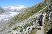 Aletschgebiet - hiking in the region Goms