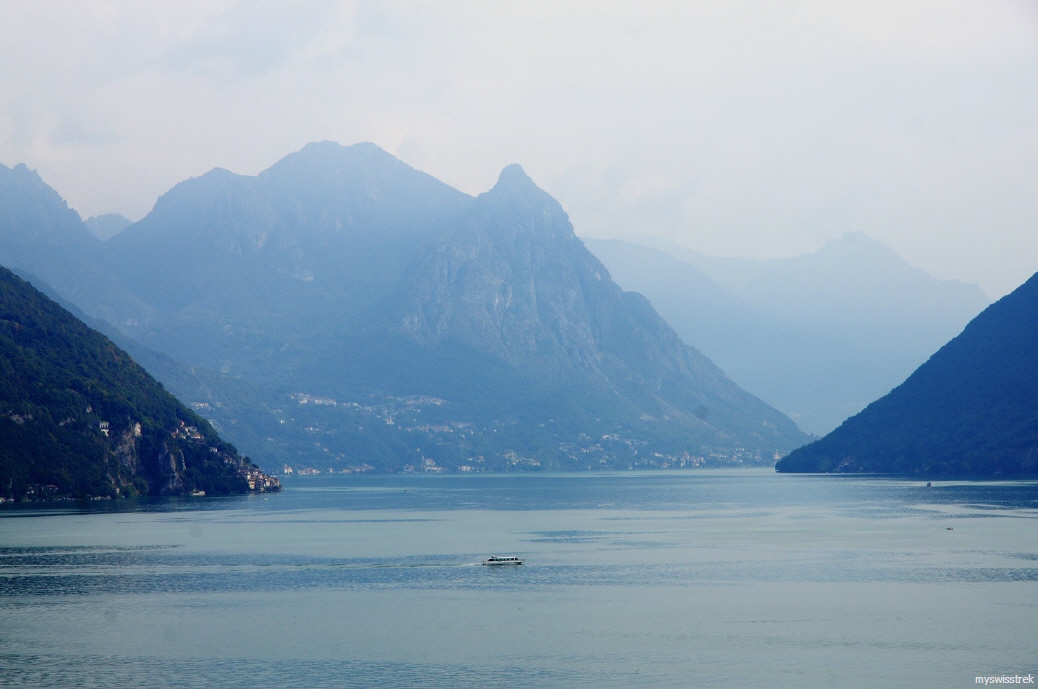 Schiff Lago die Lugano