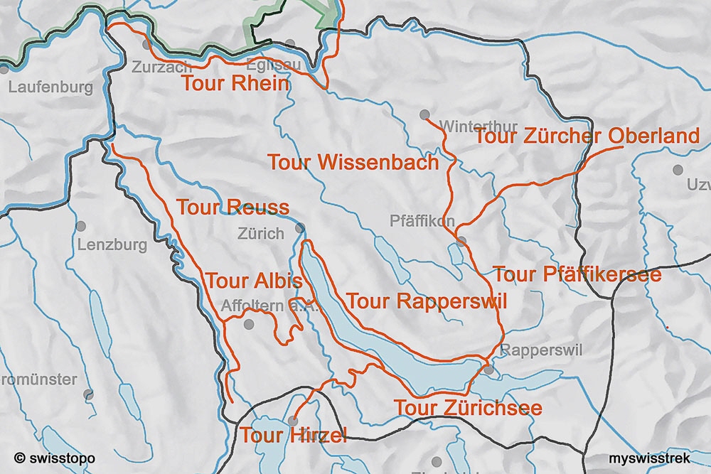 Lage Wohnmobil Touren Region Zürich