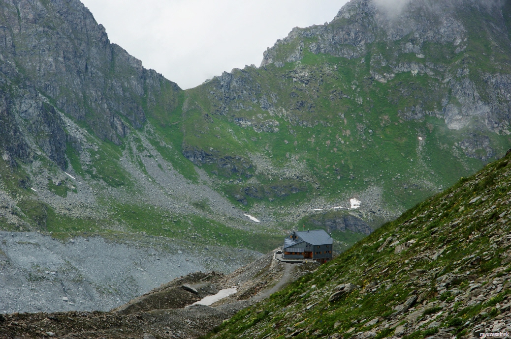 Cabane FXB - Panossiere - Bergh&uuml;tte bei Verbier