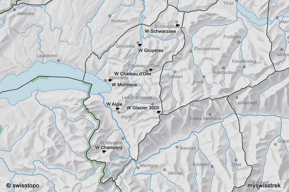 Karte-Webcams-Westschweiz