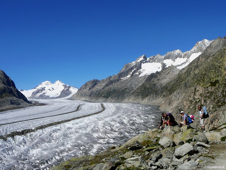 Ferien & Trekking Oberwallis - Aletschgletscher