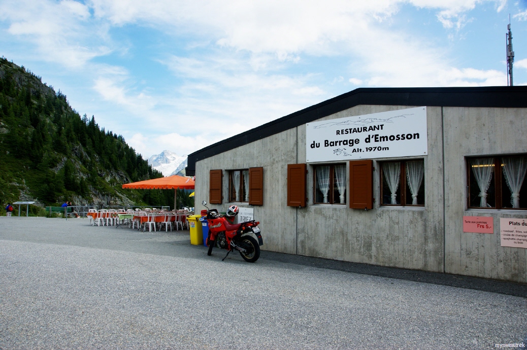 Barrage d'Emosson - Berghütte bei St. Maurice