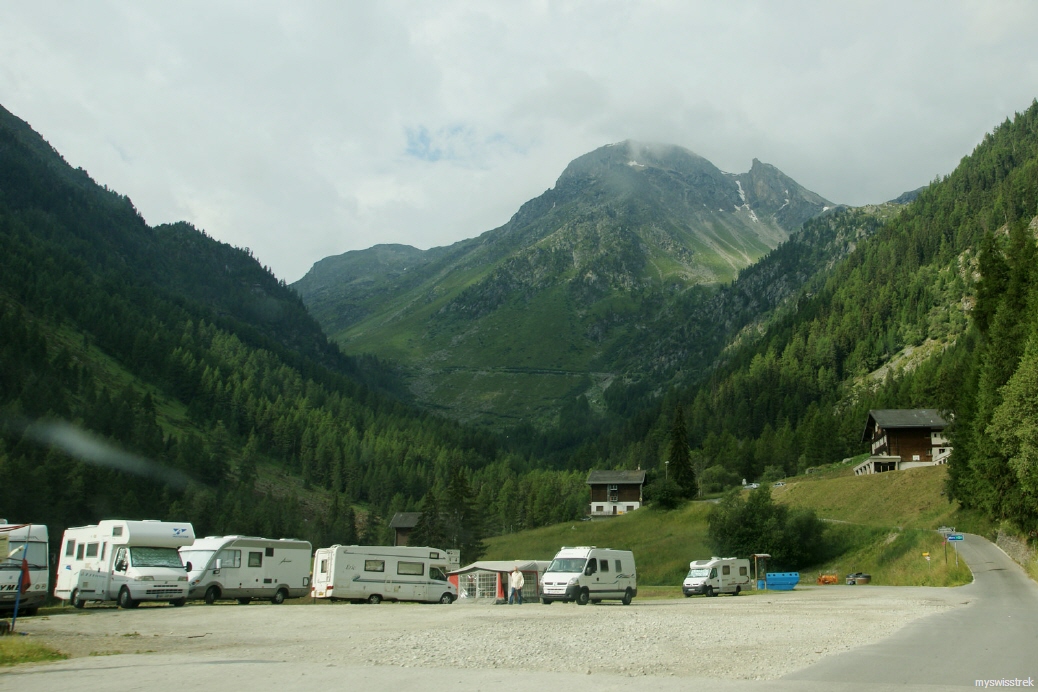 Stellplatz Grimentz - Camping bei Zinal