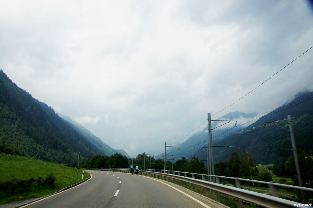 Gotthard Süd - Velo Tour bei Bellinzona