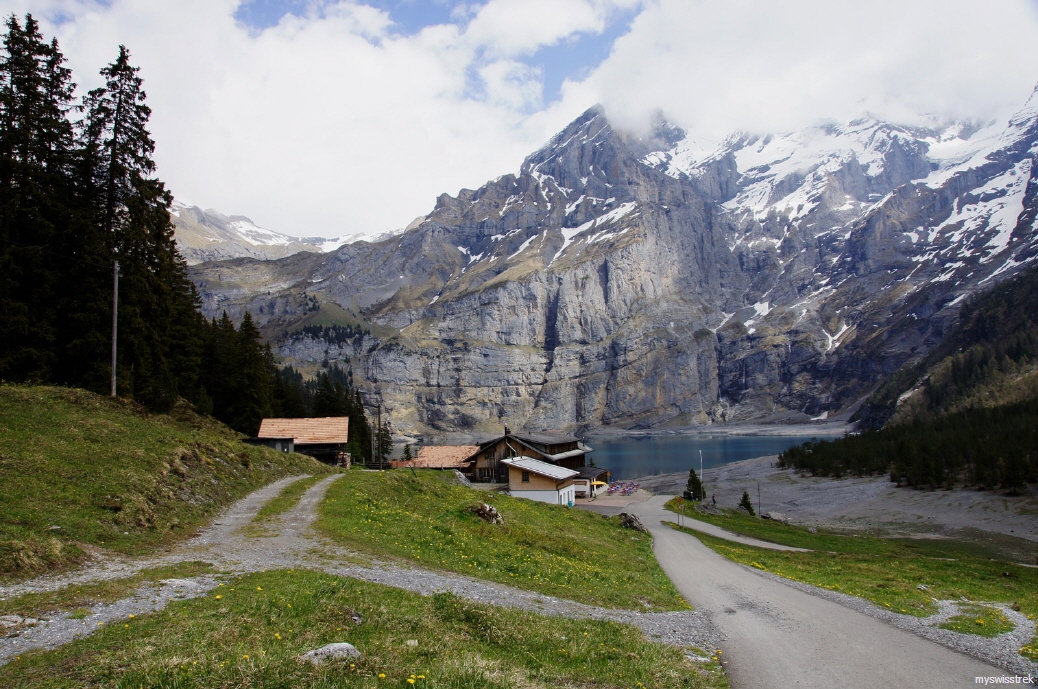 Wandern Oeschinensee - bei Kandersteg
