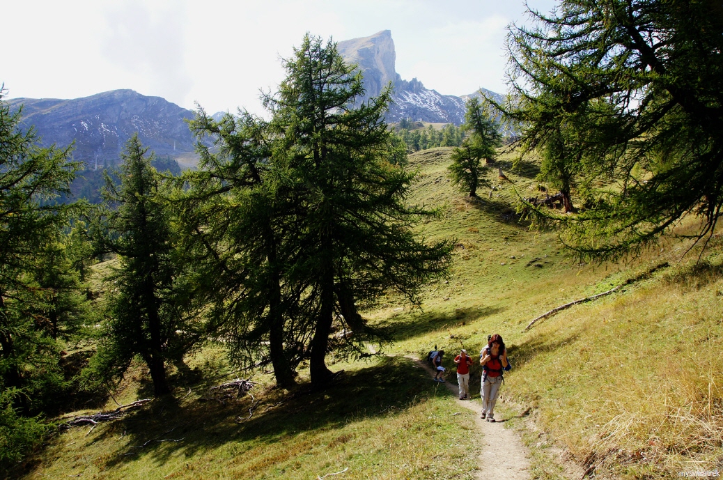 Wandern Col de la Forcla - bei Nendaz