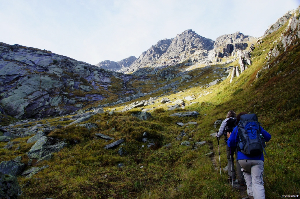 Bergtour Lochbergl&uuml;cke - bei Andermatt