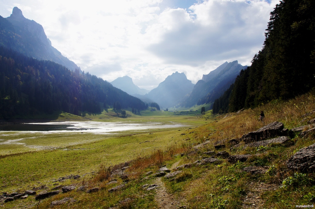 Wandern Saxer Lücke - bei Appenzell