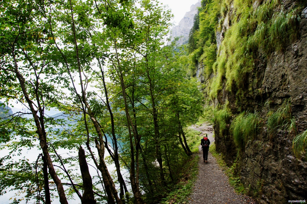 Wandern Klöntalersee - bei Glarus