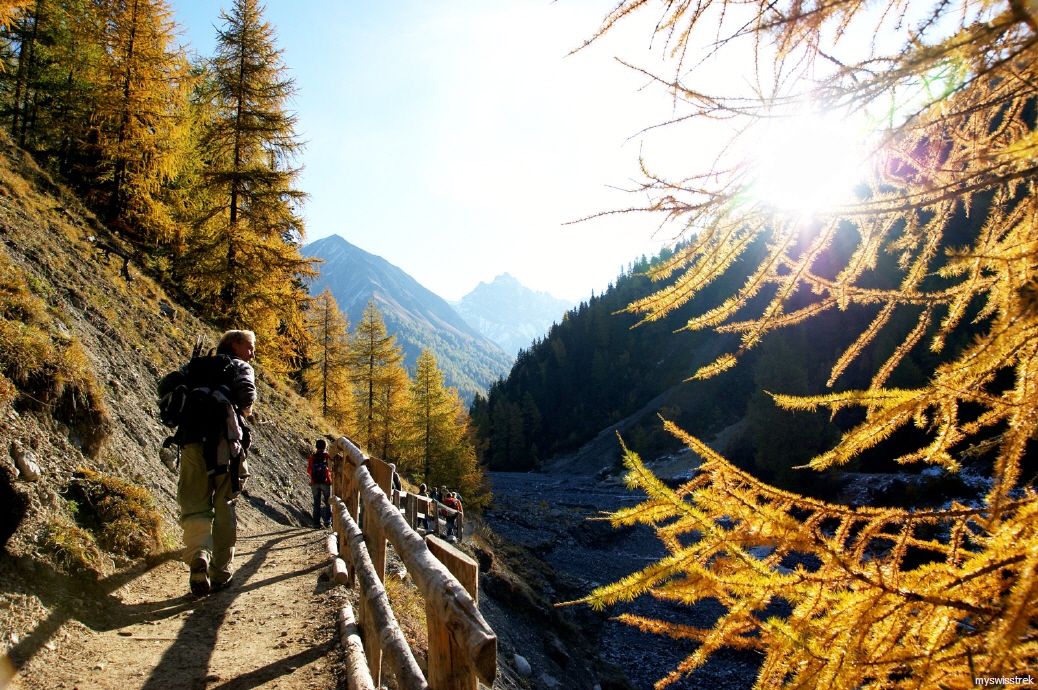 Wandern Trupchun - bei Zernez