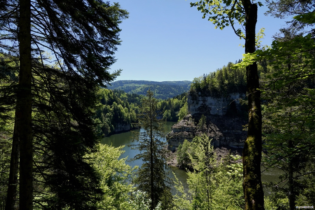 SautDuDoubs Wandern bei Le Locle myswisstrek