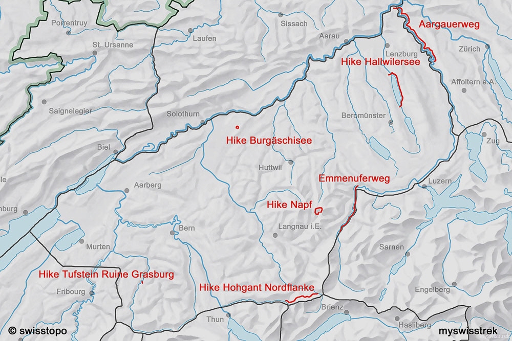 Karte-Wandern-und-Bergtouren-Mittelland