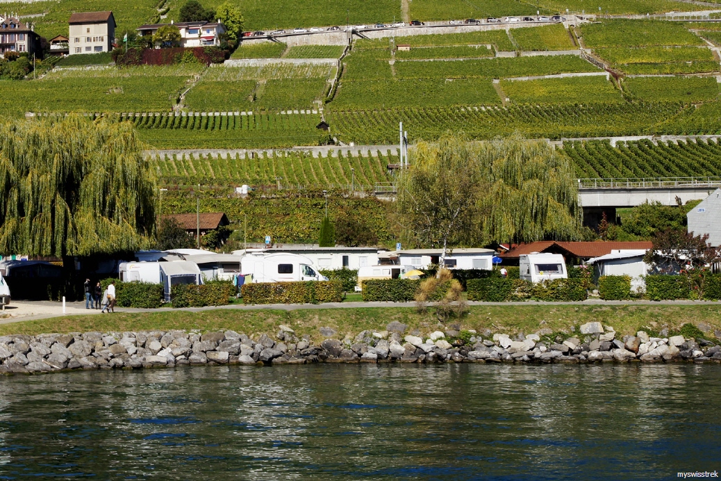 La Maladaire - Campingplatz bei Montreux