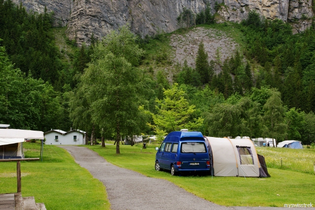 Rütti - Camping bei Mürren - myswisstrek