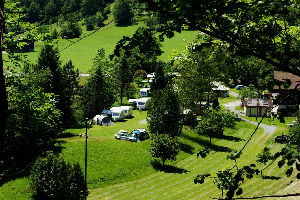 Camping Aareschlucht - Zeltplatz bei Hasliberg