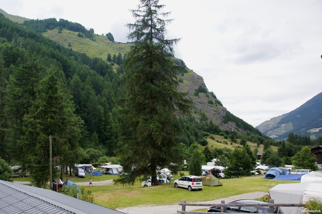 Molignon - Camping bei Evolene