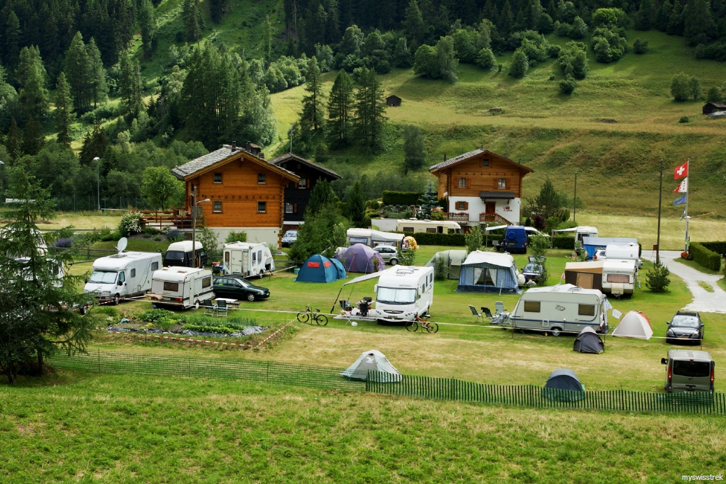 Zeltplatz Evolene - Camping bei Evolene