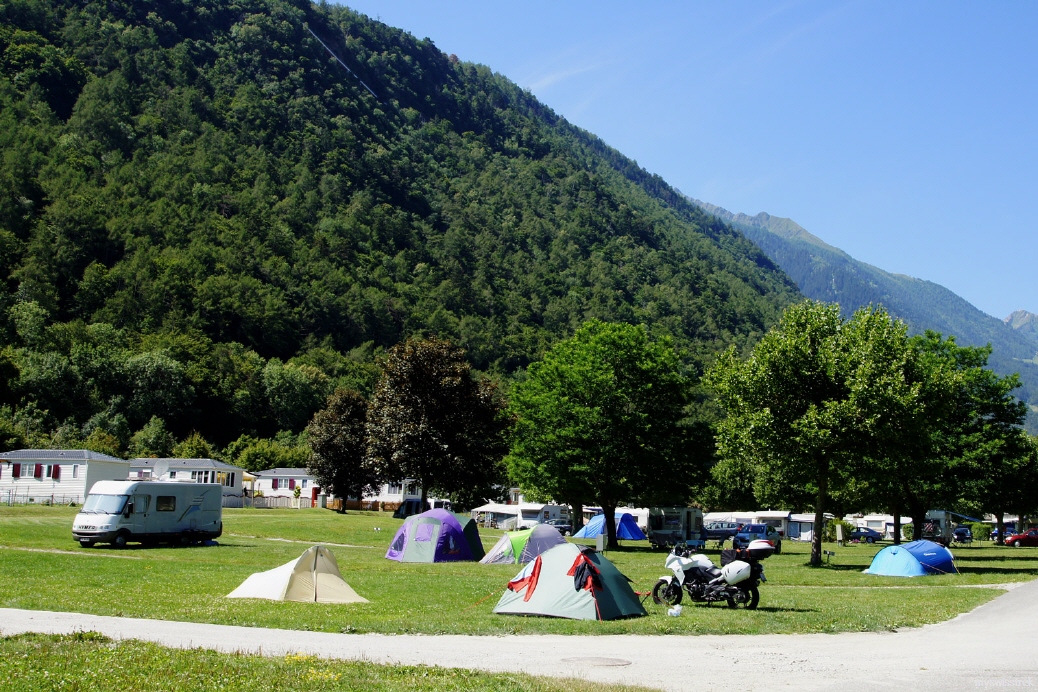 Les Neuvilles - Camping bei Martigny