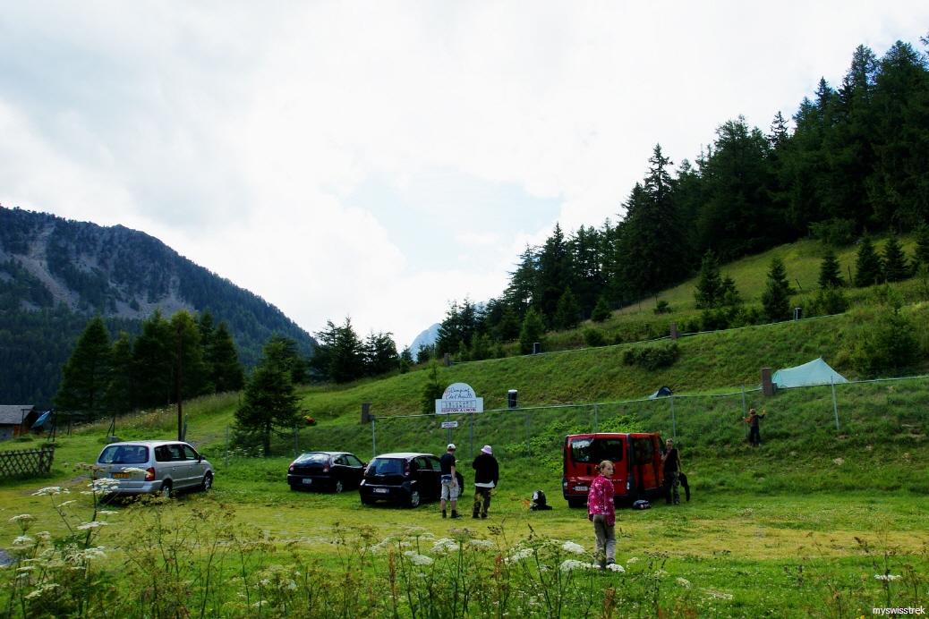 Arpille - Camping bei Martigny