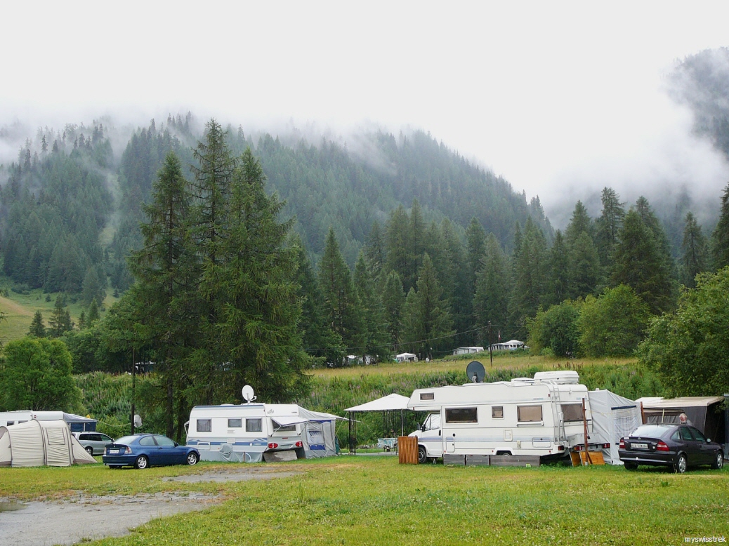 Ritzingen - Camping bei Oberwald