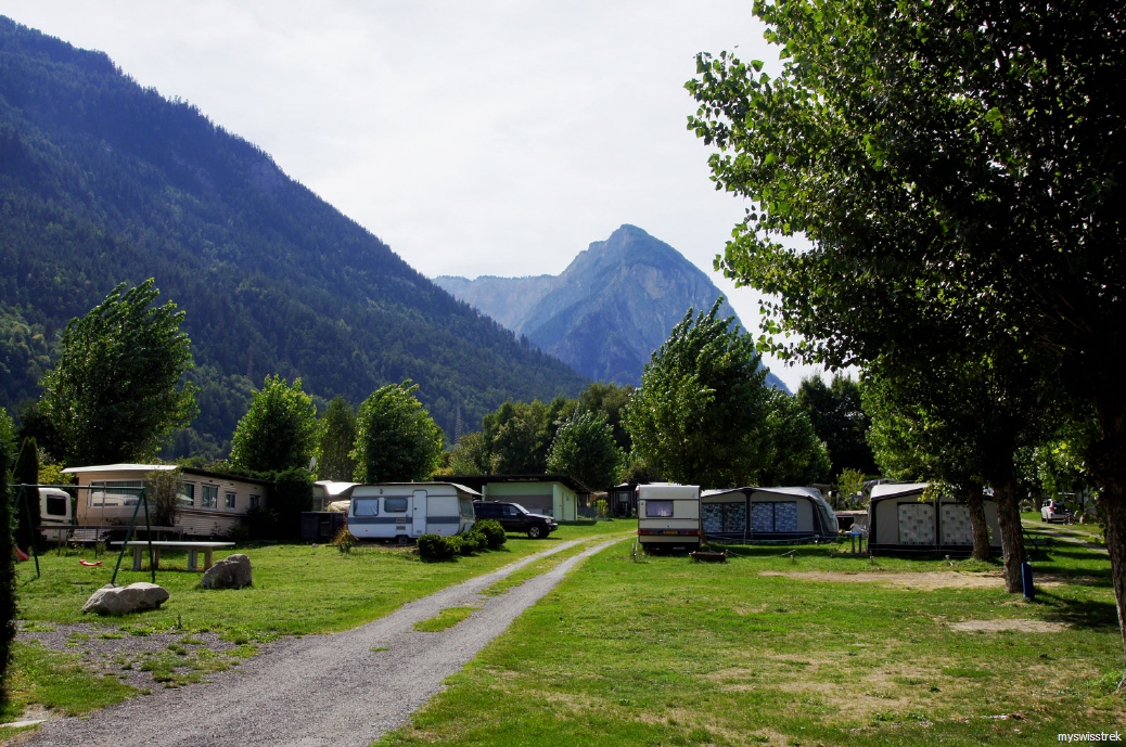 Torrent - Camping bei Leukerbad