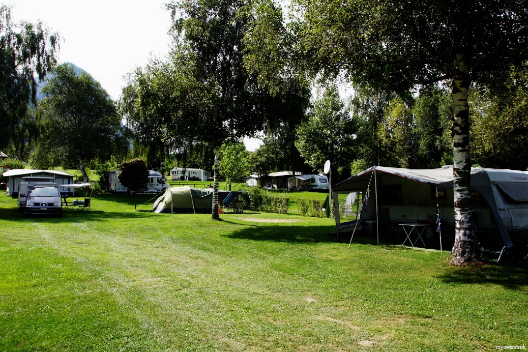 Gemmi - Camping bei Leukerbad