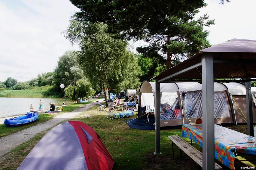 Camping Plage Avenches - Zeltplatz bei Murten