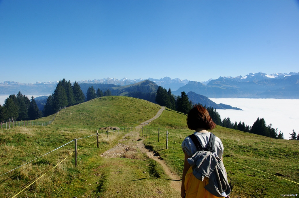 Wandern im Frühling Schweiz